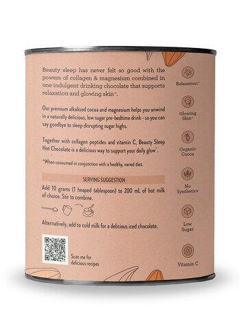 Nutra Organics Collagen Hot Chocolate, 200g product photo