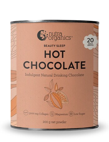 Nutra Organics Collagen Hot Chocolate, 200g product photo