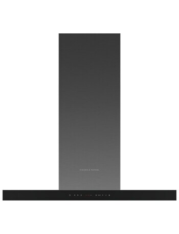 Fisher & Paykel Wall Rangehood Box Chimney, 90cm, Black Stainless, HC90DCBB4 product photo
