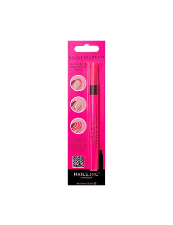 Nails Inc Mani Marker Nail Art Pen, Neon Pink product photo
