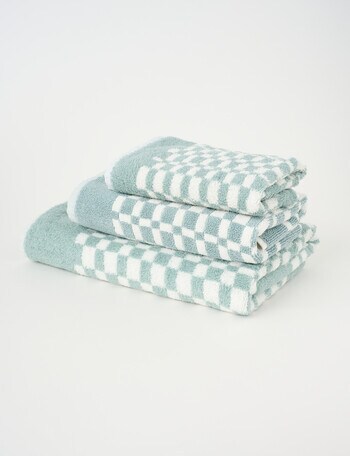 Haven Jasper Bath Mat, Soft Blue product photo