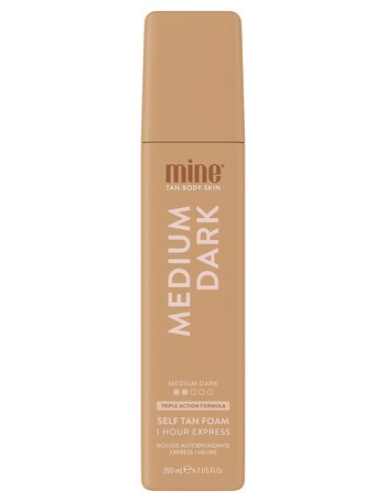 Mine Medium Dark Self Tan Foam, 200ml product photo