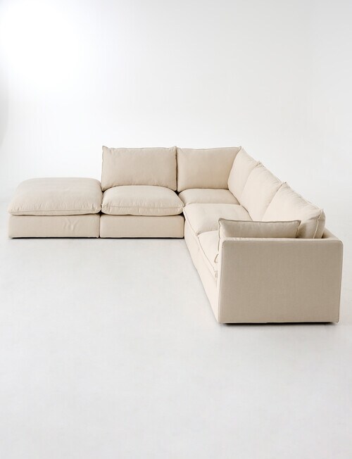 Marcello&Co Aspen Fabric Modular Armless product photo View 17 L