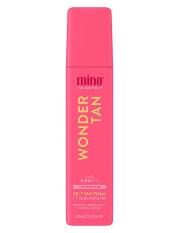 Mine Wonder Tan Self Tan Foam, 200ml product photo