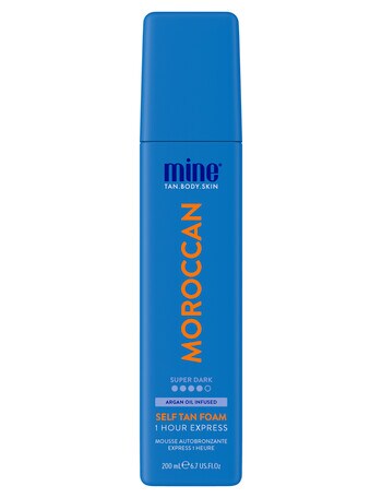 Mine Moroccan Self Tan Foam, 200ml product photo