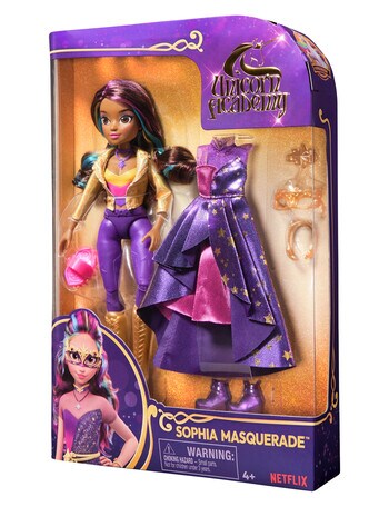 Unicorn Academy Deluxe Sophia Masquerade Fashion Doll product photo