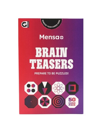 Ginger Fox Mensa Brain Teasers product photo