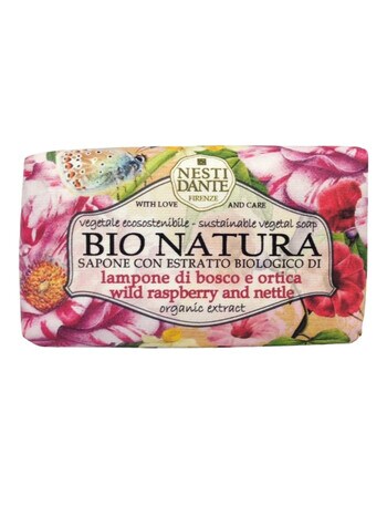 Nesti Dante Bio Natura Soap, Wild Raspberry & Nettle, 250g product photo
