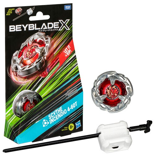 BeyBlade X Starter Pack Top & Launcher, Assorted product photo View 02 L
