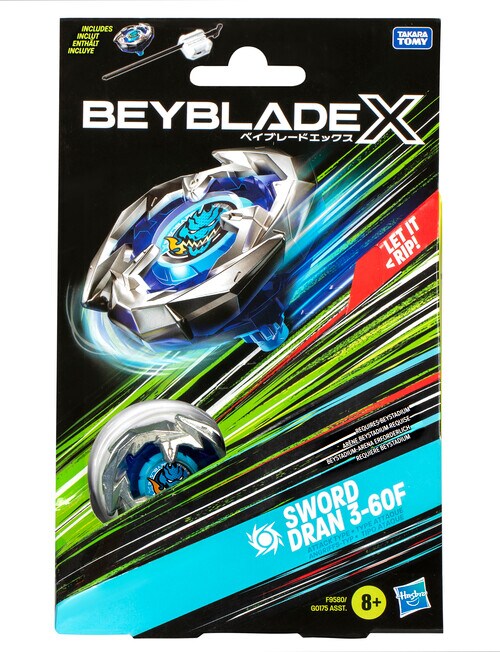 BeyBlade X Starter Pack Top & Launcher, Assorted product photo View 04 L