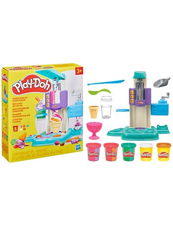 Playdoh Rainbow Swirl Ice Cream Playset product photo