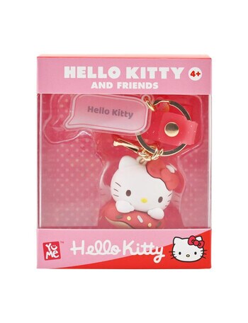 Hello Kitty Keychain Strap Box Donut, Assorted product photo