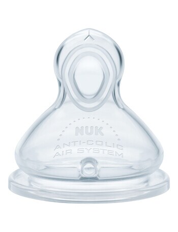 Nuk First Choice Silicone Teat, 6-18m, Flow Control product photo