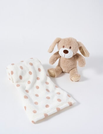 Teeny Weeny Plush Toy with Blanket Dog product photo