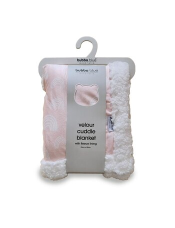Bubba Blue Rainbow Cuddle Blanket, Rose product photo