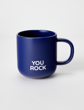 Amy Piper You Rock Noa Mug, 450ml, Dark Blue product photo