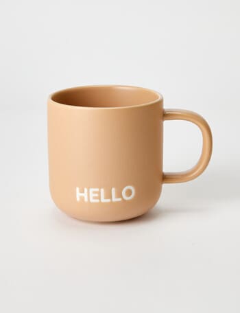 Amy Piper Hello Noa Mug, 450ml, Biscuit product photo