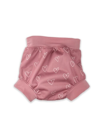 Bubba Blue Swim Nappy Berry Heart, Medium product photo