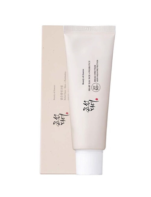 Beauty of Joseon Relief Sun: Rice + Probiotics Sunscreen, SPF50+ product photo