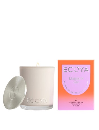 Ecoya Mandarin Gin Mini Madison Candle, 80g product photo