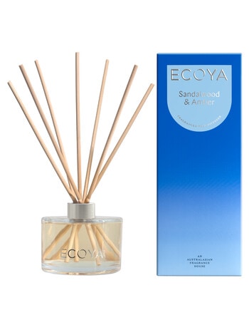Ecoya Sandalwood & Amber Reed Diffuser, 200mL product photo