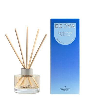 Ecoya Sandalwood & Amber Mini Diffuser, 50mL product photo