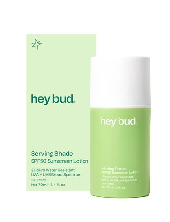 Hey Bud Sunscreen Lotion SPF50, 70ml product photo