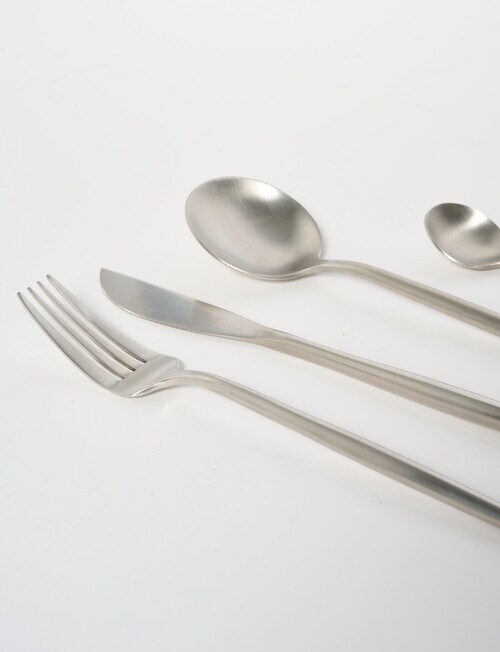 Amy Piper Austen Cutlery Set, 16-Pieces, Silver Tone product photo View 03 L