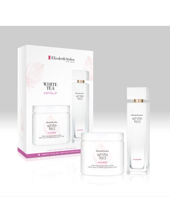 Elizabeth Arden White Tea Wild Rose 100ml + Body Cream Set product photo