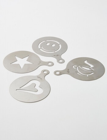 Baccarat Barista Stencils, Set of 4 product photo