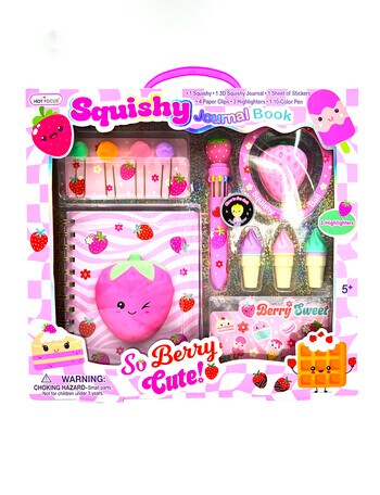 Hot Focus Squishy Journal Book, Strawberry product photo