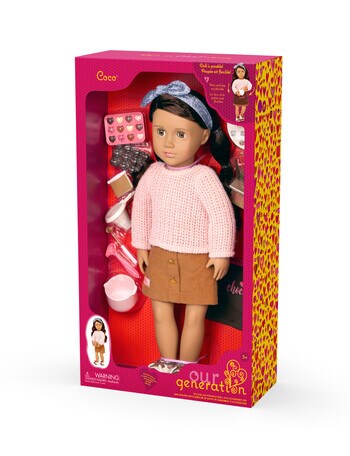Our Generation Food Collection Coco Deluxe Doll product photo