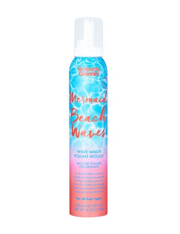 Umberto Giannini Mermaid Beach Waves Volume Mousse, 200ml product photo