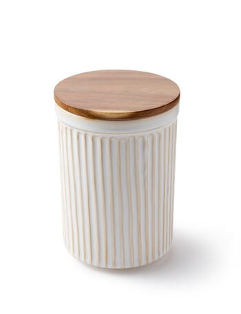 Stevens Cafe Ceramic Cannister, Medium product photo