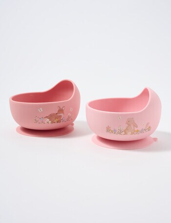Teeny Weeny Silicone Suction Bowl, 2-Pack, Meadow product photo