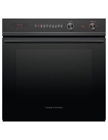 Fisher & Paykel 85L 9 Function Self-Cleaning Oven, Black, OB60SD9PB1 product photo