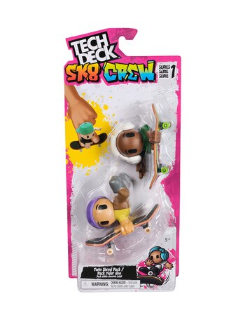 Tech Deck Sk8 Crew Twin Shred Pack, Assorted product photo