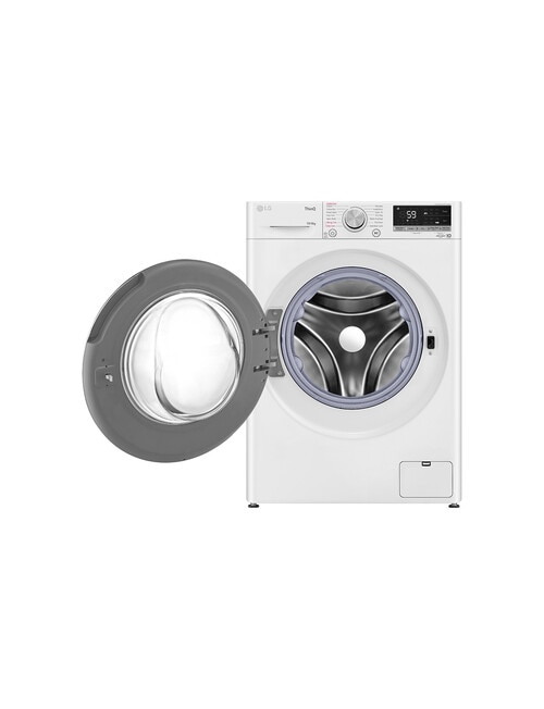 LG Electronics 10kg Front Load Washer & 6kg Dryer Combo, White, WVC5-1410W product photo View 02 L