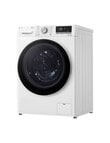 LG Electronics 10kg Front Load Washer & 6kg Dryer Combo, White, WVC5-1410W product photo View 03 S