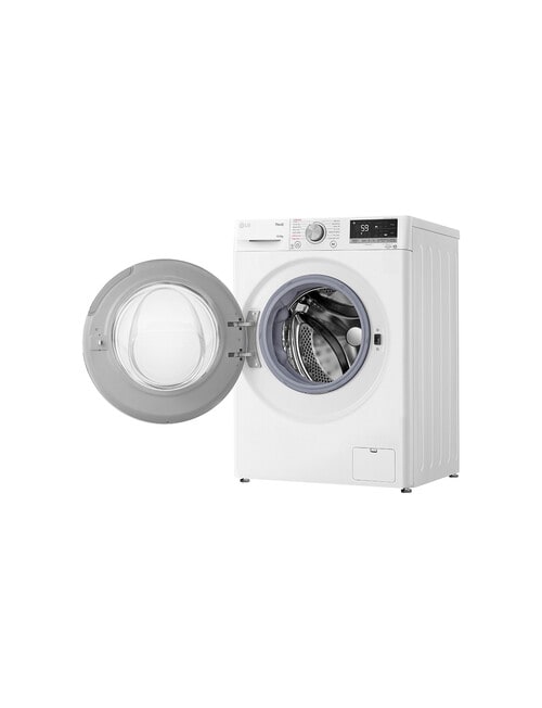LG Electronics 10kg Front Load Washer & 6kg Dryer Combo, White, WVC5-1410W product photo View 04 L