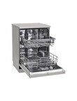LG Electronics 14-Place Setting QuadWash Dishwasher, Platinum Steel, XD5B14PS product photo View 03 S