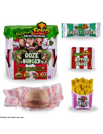 Terror Fried Ooze Burger, Assorted product photo