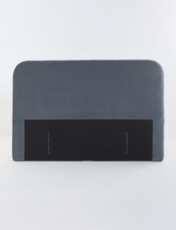 LUCA Furniture Samara Headboard, Deluxe Velvet Blue product photo