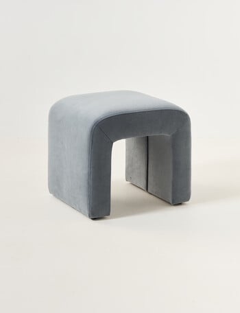 LUCA Samara Bench Short, Deluxe Velvet Blue product photo