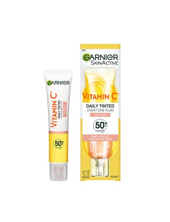Garnier Vitamin C Daily Tinted Even Tone Fluid SPF50+, 40ml product photo