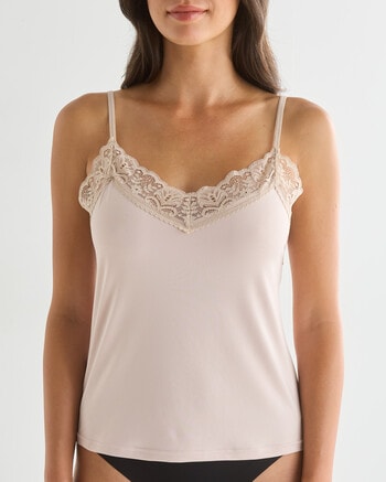 Lyric Lola Lace Camisole, Nude, 8-20 product photo