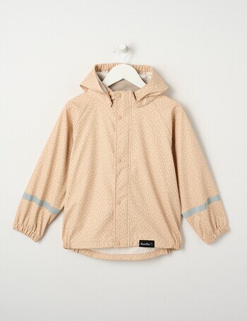 Mum 2 Mum Spotted Rainwear Jacket, Beige product photo