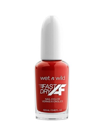wet n wild Fast Dry AF Nail Color, Red Light District product photo