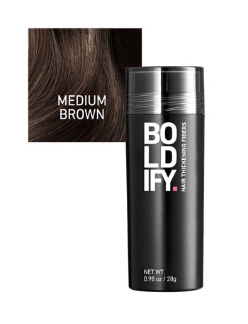 BOLDIFY. Hair Thickening Fibers Medium Brown, 28g product photo