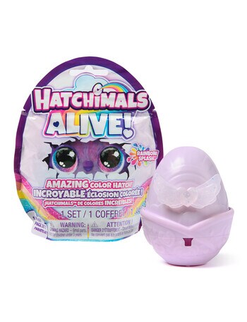 Hatchimals Alive Rainbow Splash, 1-Pack, Assorted product photo